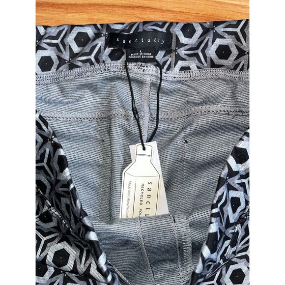 Sanctuary NWT runway geo-ponte' pull-on pants Retail $89 - L - Picture 7 of 9